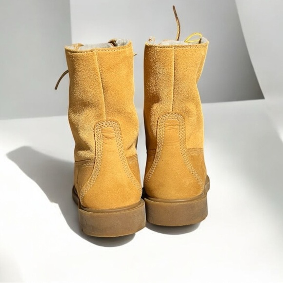 🌻Timberland Authentics Teddy Fleece Waterproof Boots Women's Size 7.5 - Picture 3 of 13